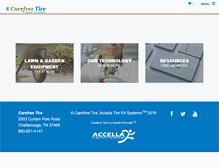 Tablet Screenshot of carefreetire.com